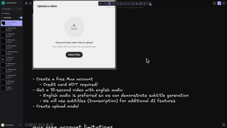 Test Mux Upload and Subtitle Generation
